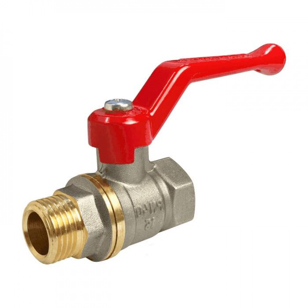 Кран шар. лат. VALFEX  ВР/НР, НИКЕЛИР-Й, рычаг,2" (4/1)