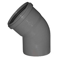 Отвод ПОЛИТЭК ПП 110х15˚ канализац